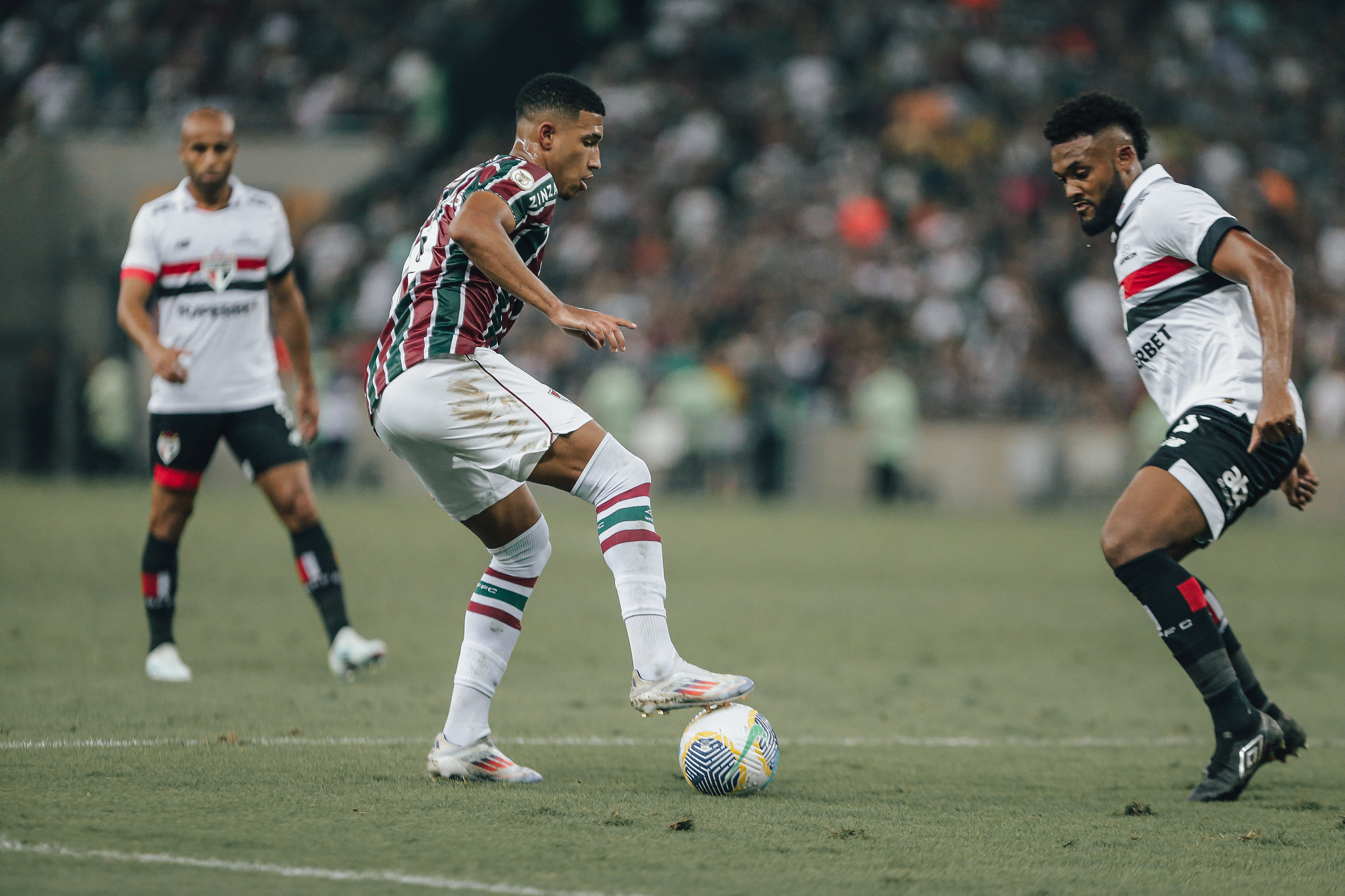 Fluminense x São Paulo  FOTO: MARCELO GONÇALVES / FLUMINENSE FC