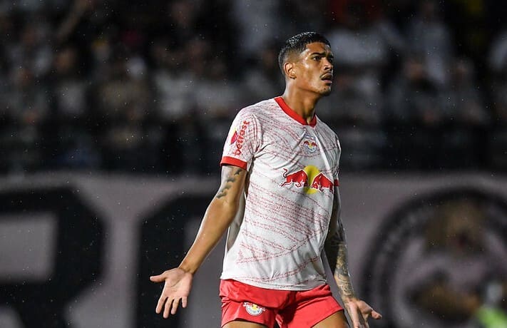 Lucas Barbosa. Foto: Ari Ferreira/Red Bull Bragantino