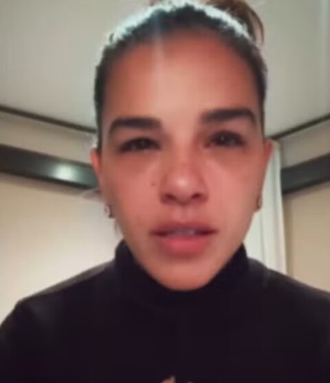O vídeo fez parte do programa “Basta Sentir a Maternidade”, projeto criado por Mariana Rios para mulheres que tentam engravidar. 
 Reprodução: Flipar