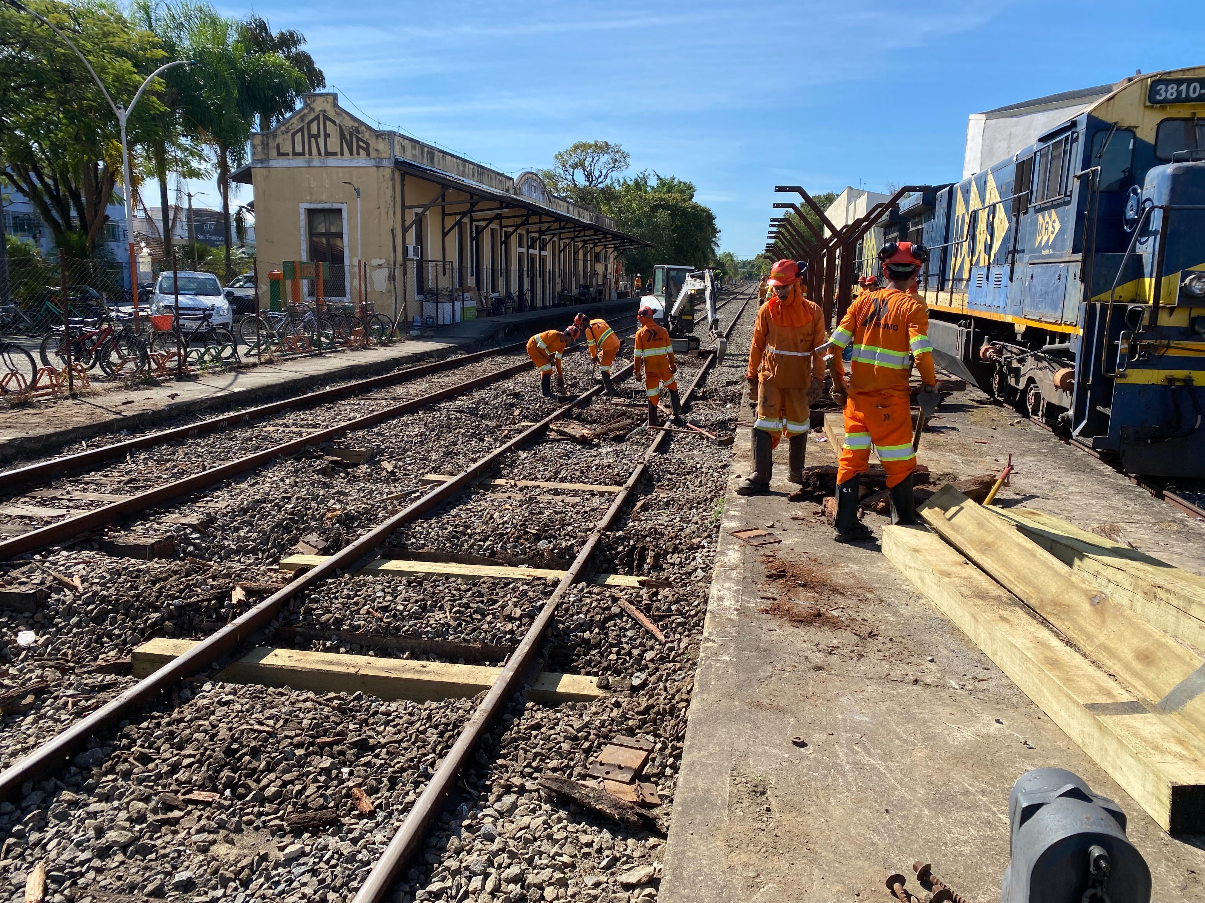 Do passado ao futuro: os dormentes evoluíram. Foto: Foto: Daniel Leite Andrade/ Portal iG