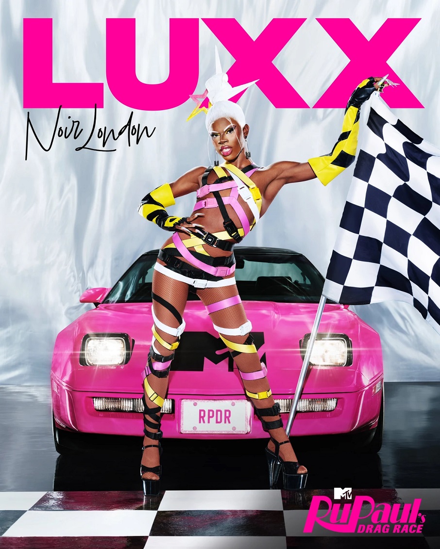 Luxx Noir London, drag queen da 15ª temporada de RuPaul's Drag Race.. Foto: Reprodução/Instagram 17.01.2023