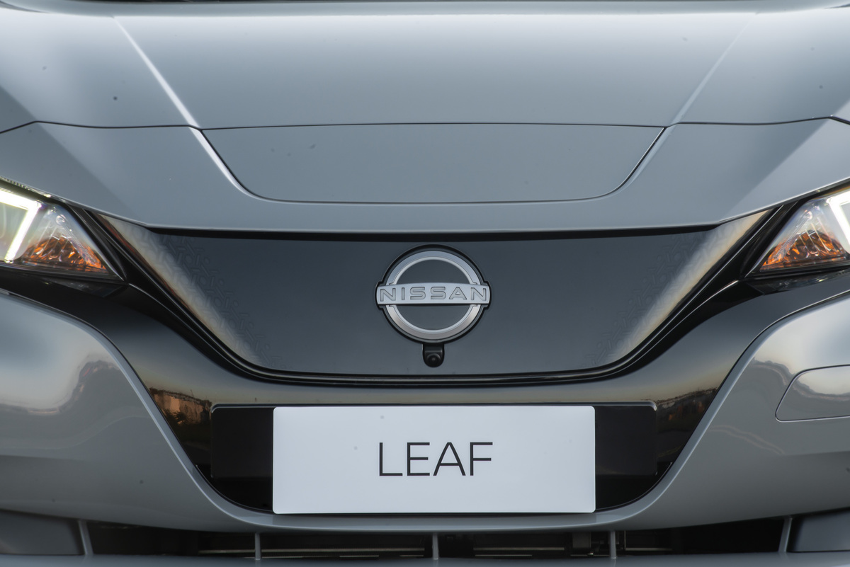 Nissan Leaf 2023. Foto: Divulgação