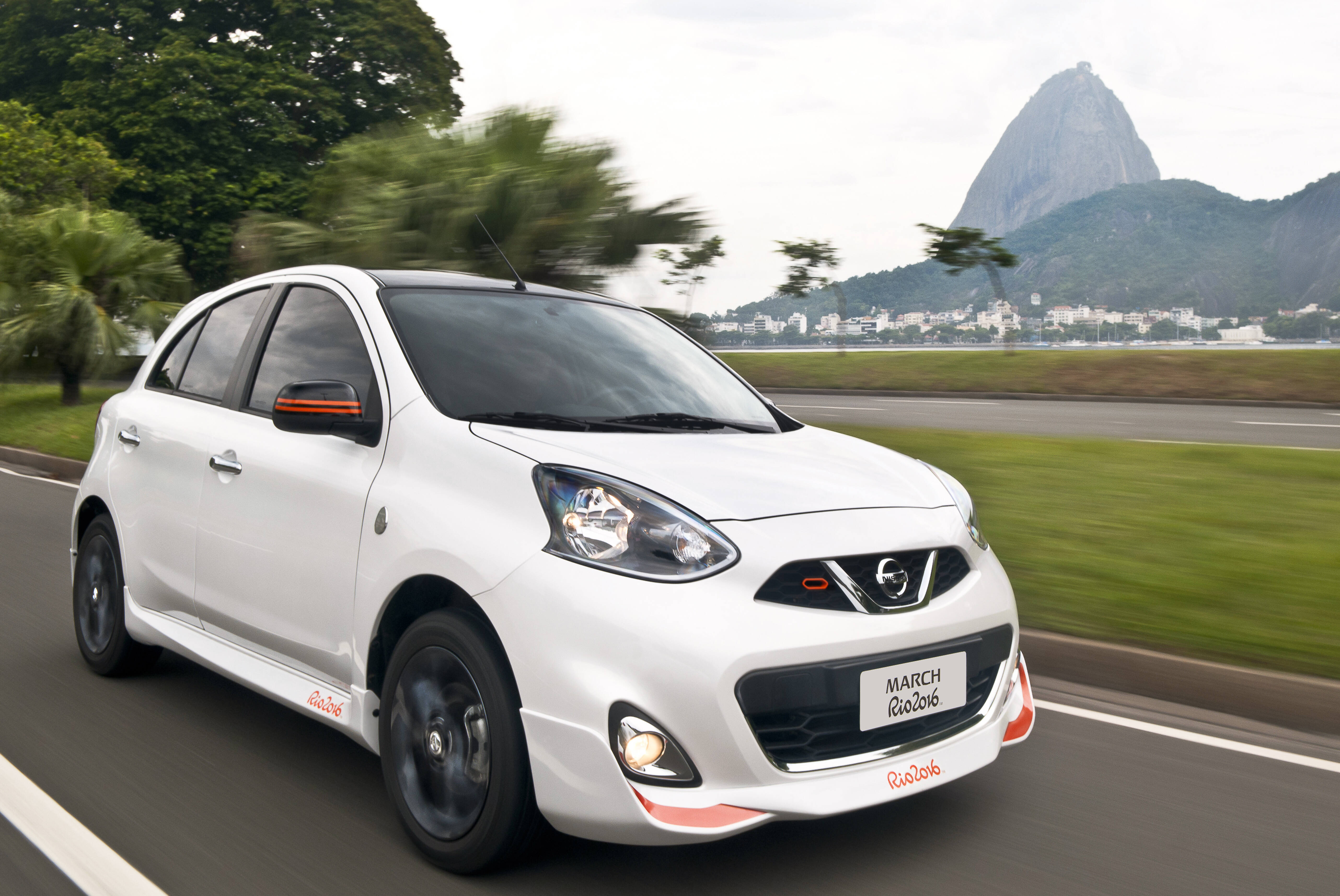 Nissan March Rio 2016. Foto: Divulgação