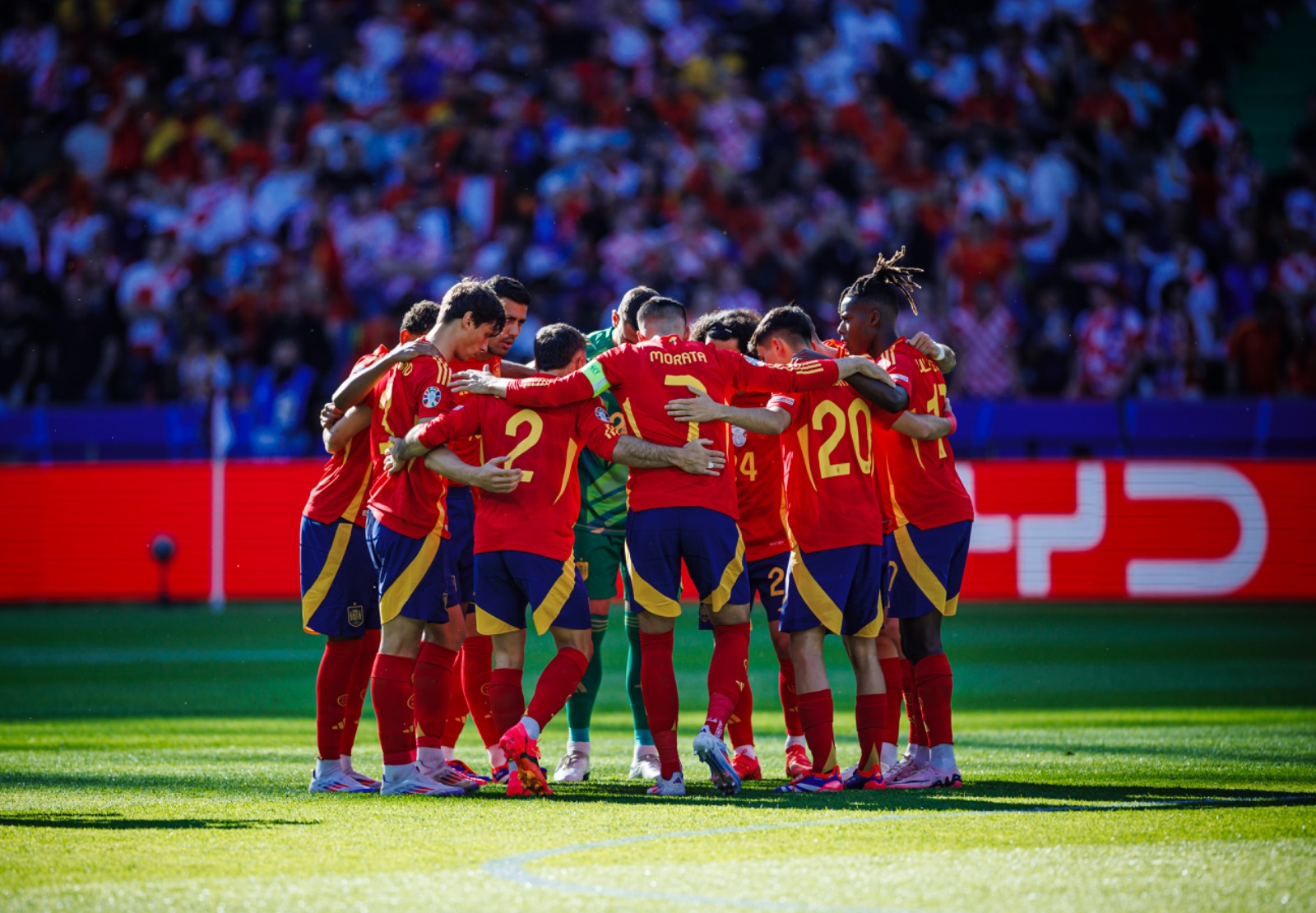 Espanha venceu a Croácia pela primeira rodada da Eurocopa 2024 (RFEF)
