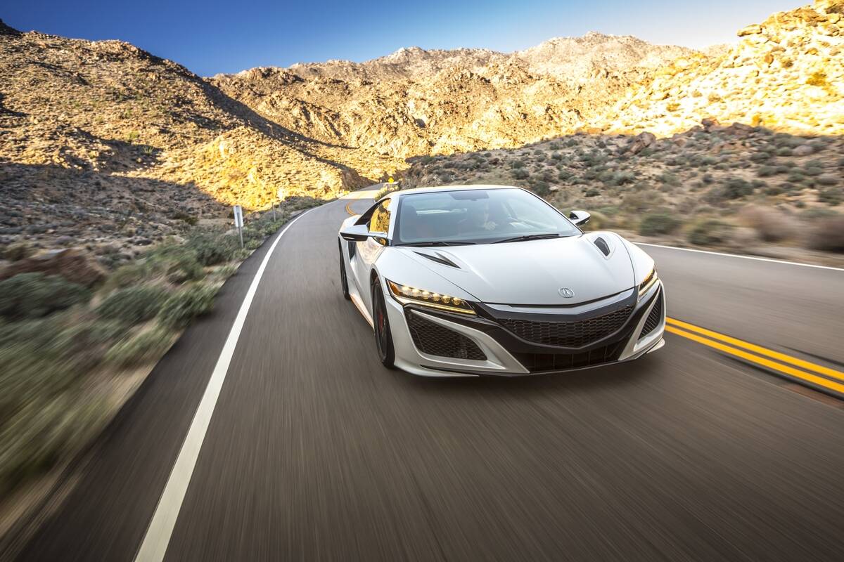 Acura NSX. Foto: Divulgação