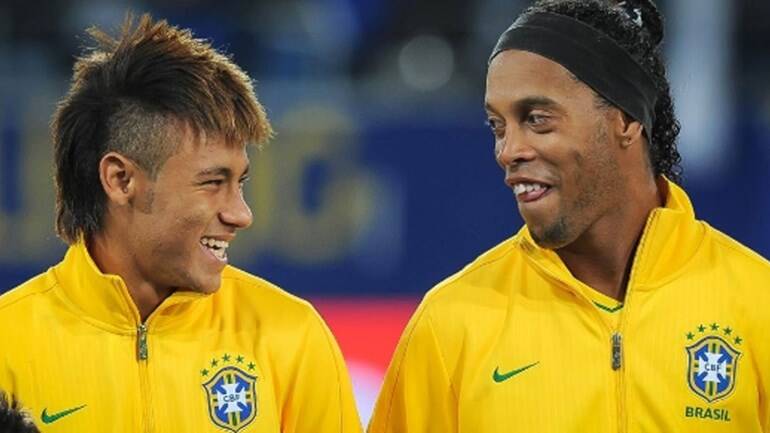 Ronaldinho apostou suas fichas em Neymar na Copa de 2018. Foto: Reprodução