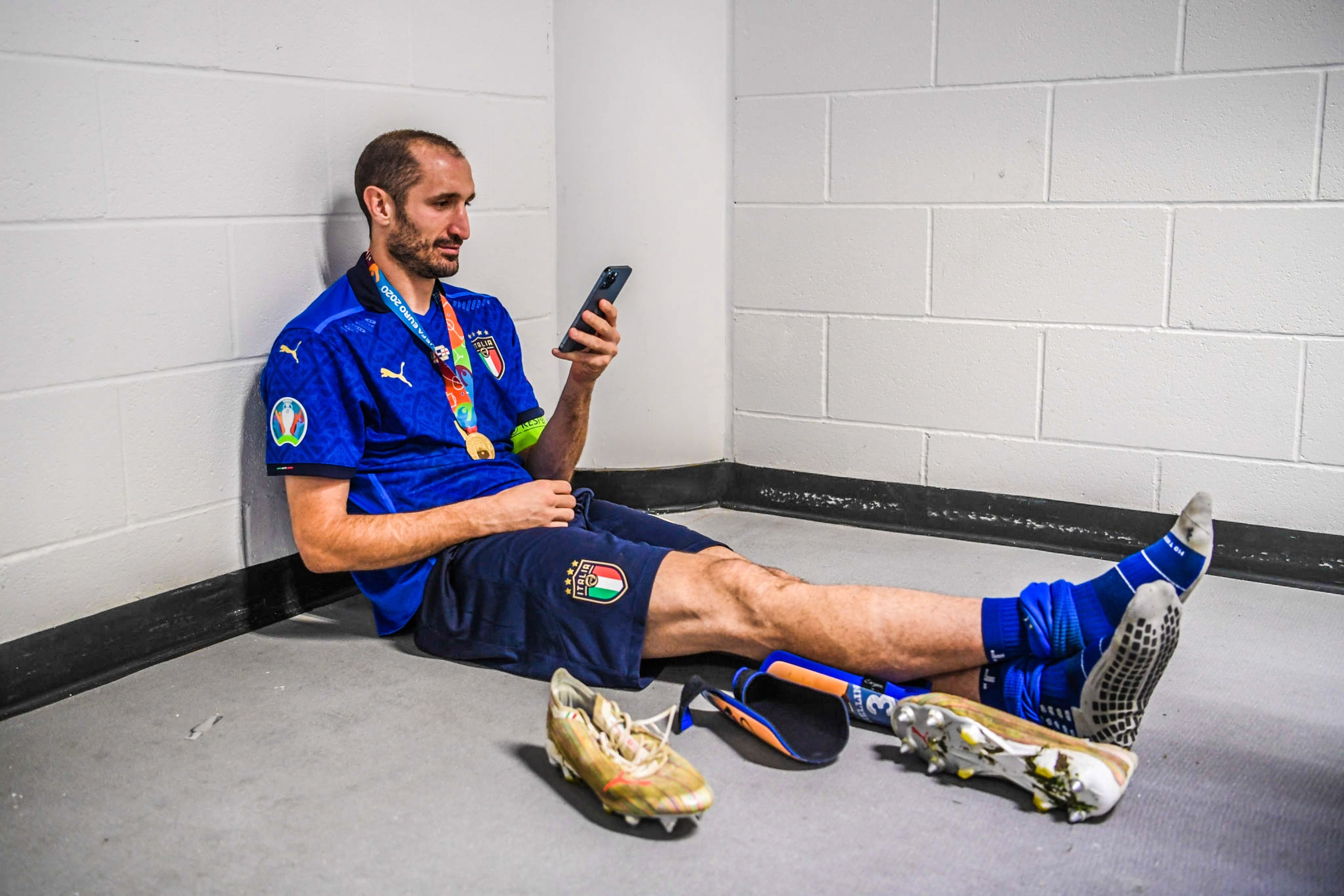 Chiellini Reprodução/Twitter