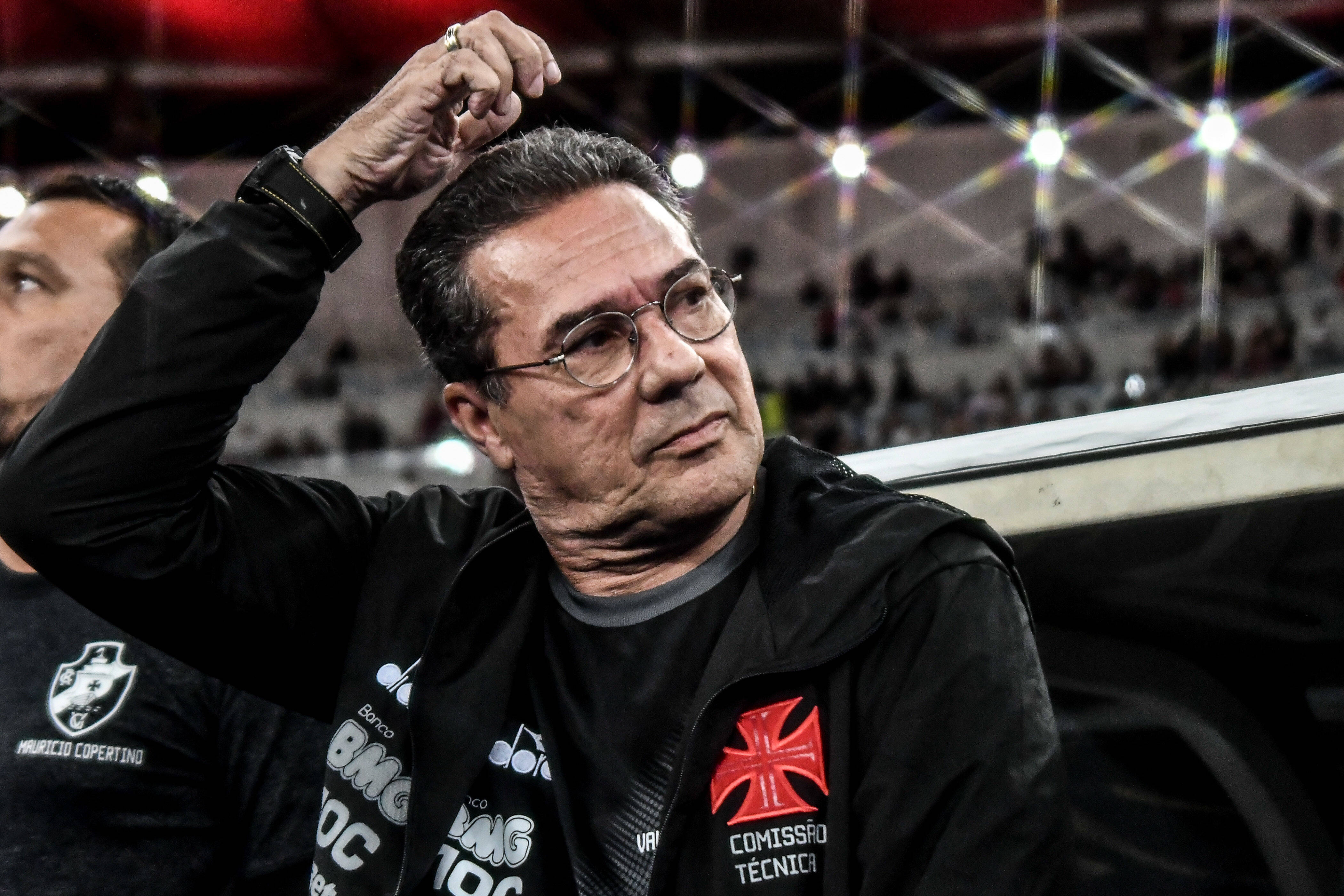 Vanderlei Luxemburgo, técnico do Vasco. Foto: Nayra Halm/Fotoarena/Agência O Globo