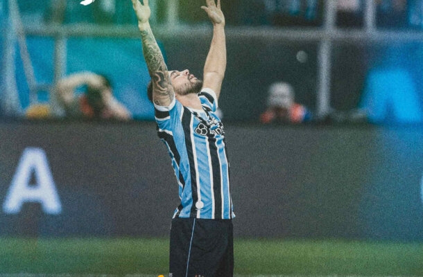7) Grêmio: 9 pontos  (Jogos 5 - 3 vitórias e 2 derrotas - 60% de aproveitamento). - Foto: Divulgação/Gremio