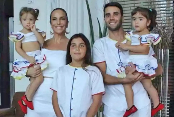 Marcelo é o filho mais velho de Ivete com o nutricionista Daniel Cady. O casal tem ainda as gêmeas Marina e Helena, de cinco anos.