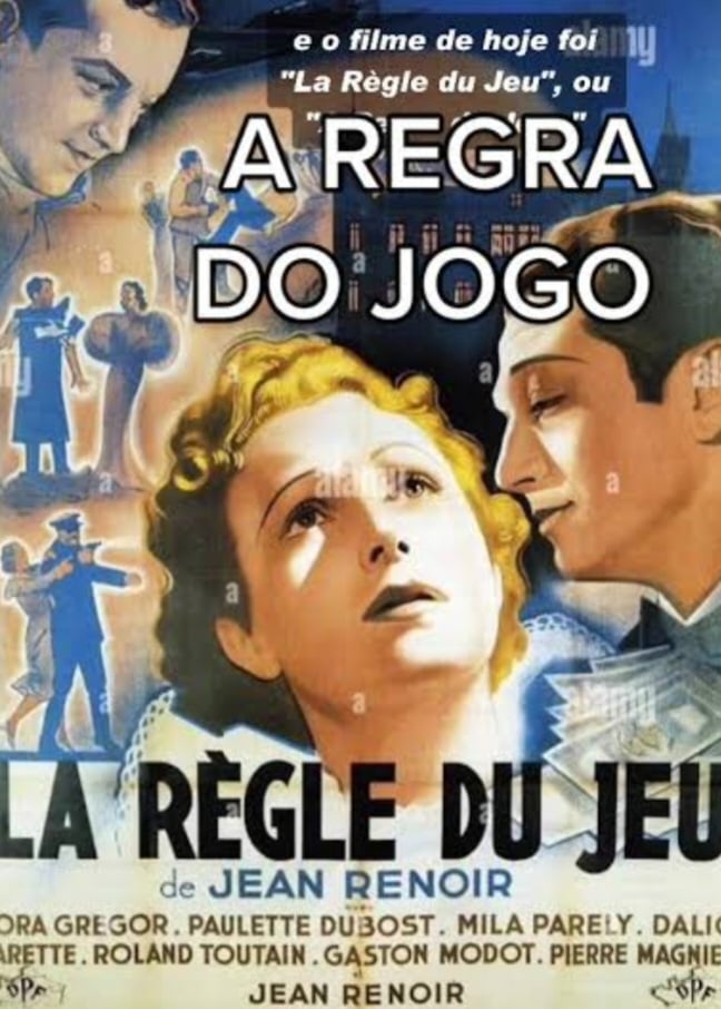  #13. “A Regra do Jogo” (1939): Esse filme se passa nos anos 30 e aborda os dilemas de uma família burguesa que decide passar o verão numa casa de campo dos próprios empregados. Reprodução: Flipar