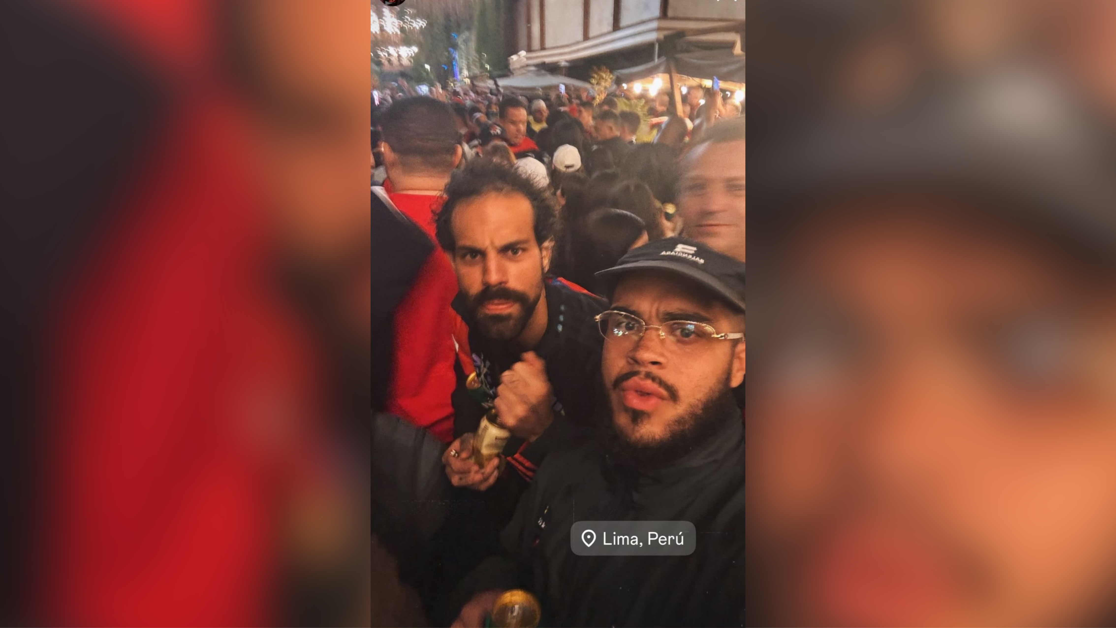 Francisco Gil no Peru. Foto: Instagram/@franciscogil