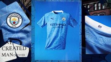 City e sua nova camisa. Foto: Divulgação