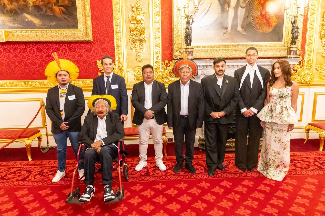 Anitta encontra Rei Charles III em evento sobre sustentabilidade. Foto: Instagram