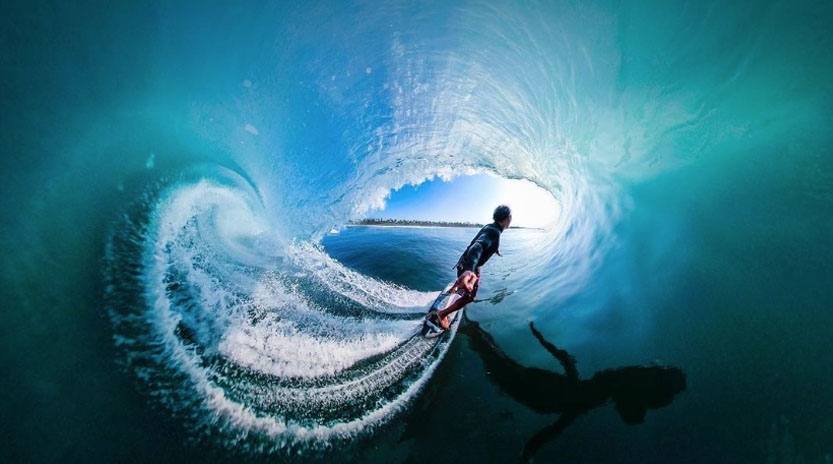 Mikala era dedicado às ondas gigantes, uma especialidade que leva surfistas a praias desafiadoras. 