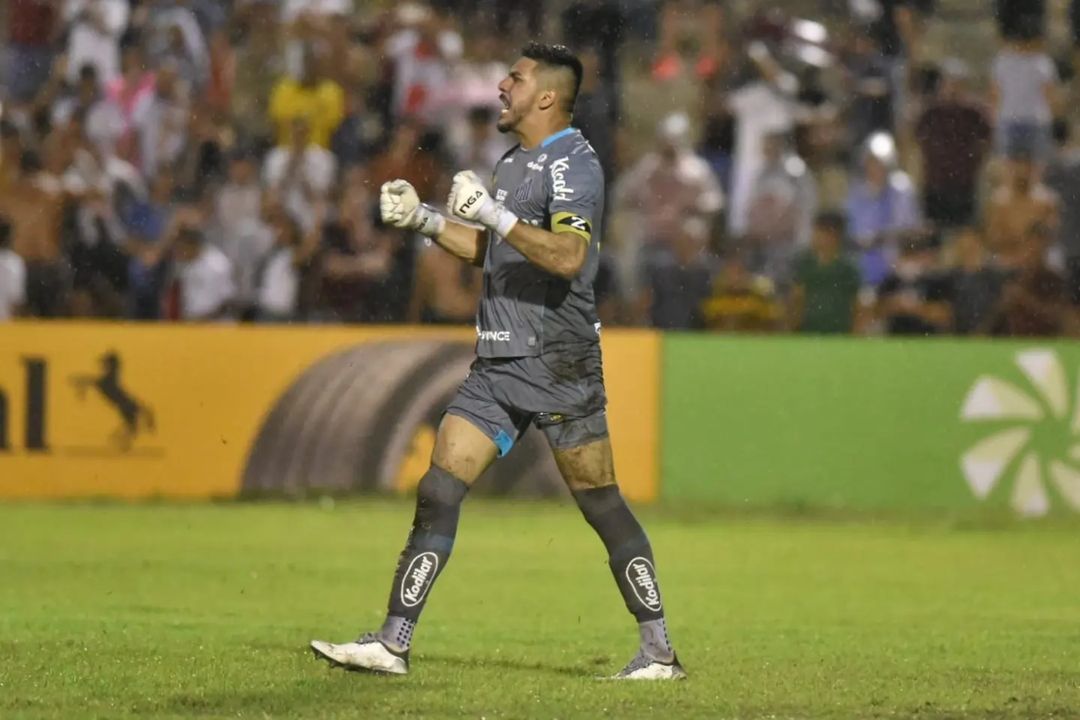João Paulo, goleiro do Santos Reprodução / Instagram