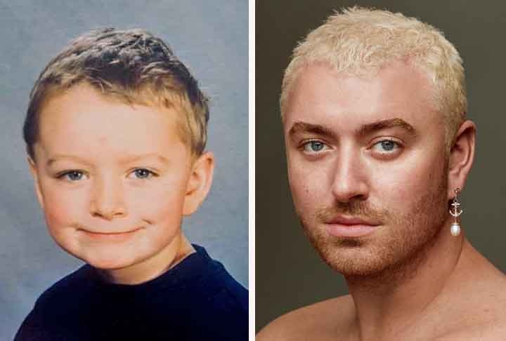 Sam Smith, inglês, nasceu em 19 de maio de 1992. Ele é filho da corretora Kate Cassidy e do motorista Frederick Smith. Reprodução: Flipar