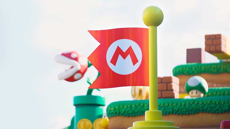 Os brinquedos simulam as diversas fases de Super Mario Bros.. Foto: Reprodução/Youtube 14.12.2022