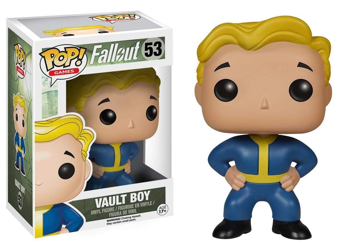 Que tal dar um Funko Pop do personagem de game favorito do seu pai? Você econtra bonecos populares por R$ 100, e alguns até mais baratos. Reprodução