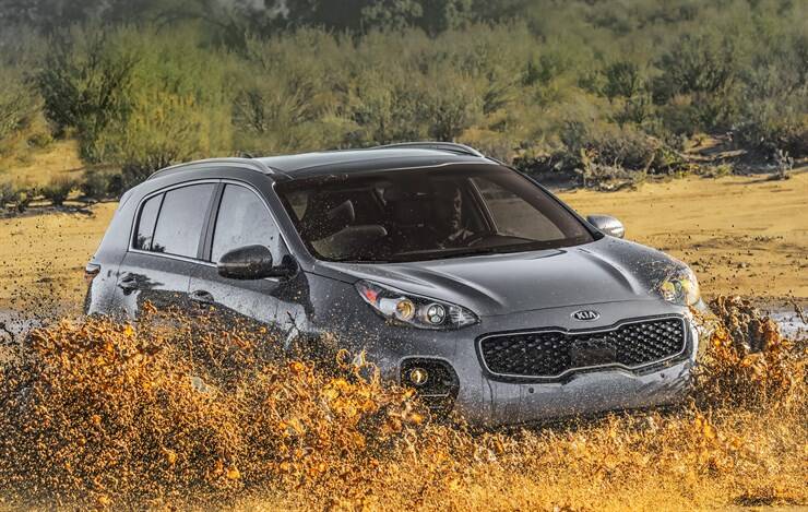 Kia Sportage 2017. Foto: Divulgação/Kia