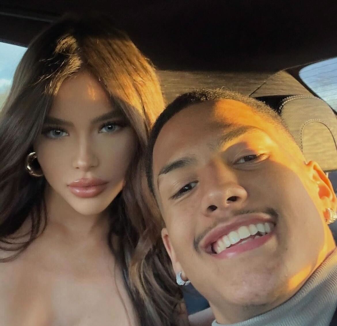 Bianca Anchieta com o namorado, Ângelo Gabriel Reprodução Instagram - 13.6.2024