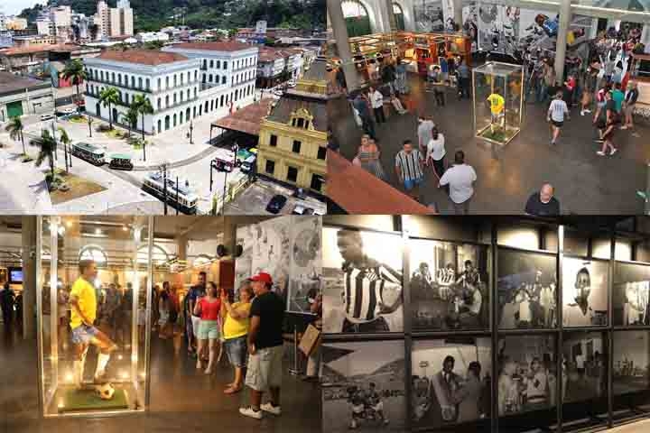 Museu Pelé - Espaço permanente instalado no Casarão do Valongo, no centro da cidade, que reverencia o Rei do Futebol. O museu apresenta itens diversos do acervo pessoal do eterno Camisa 10 do Santos Futebol Clube.

 Reprodução: Flipar