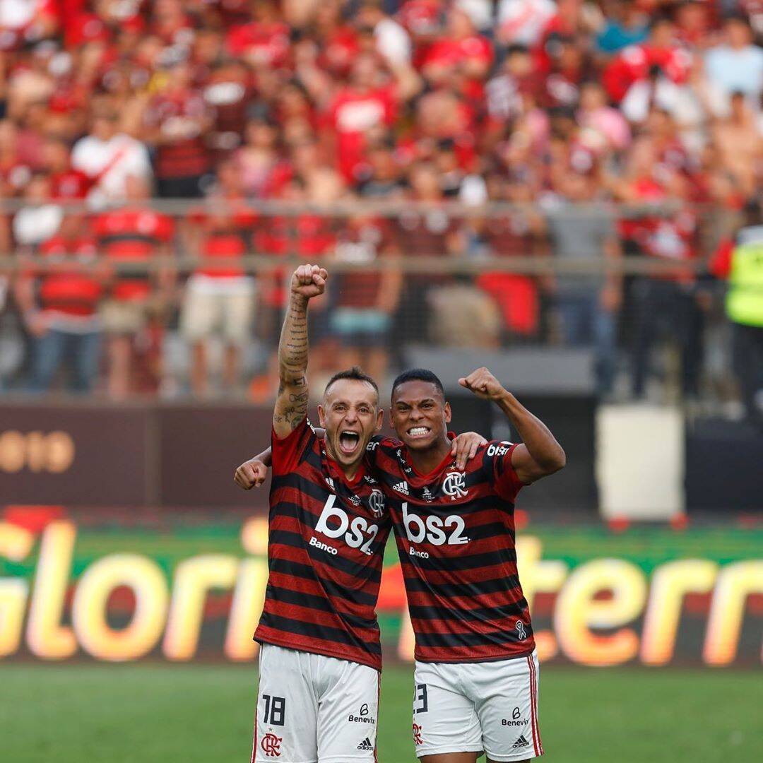 Jogador do Flamengo. Foto: Instagram