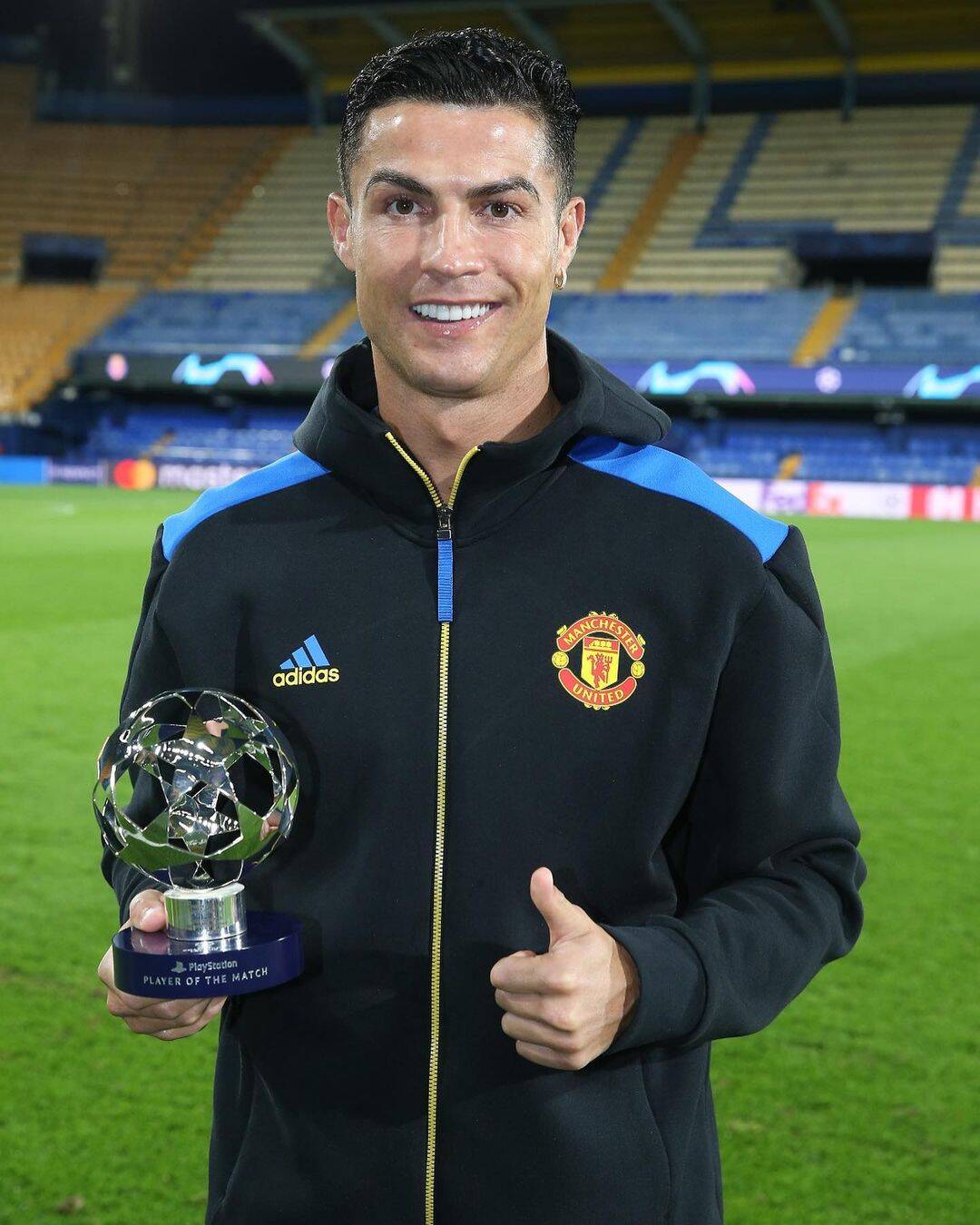 Cristiano Ronaldo - Manchester. Foto: Reprodução/Instagram