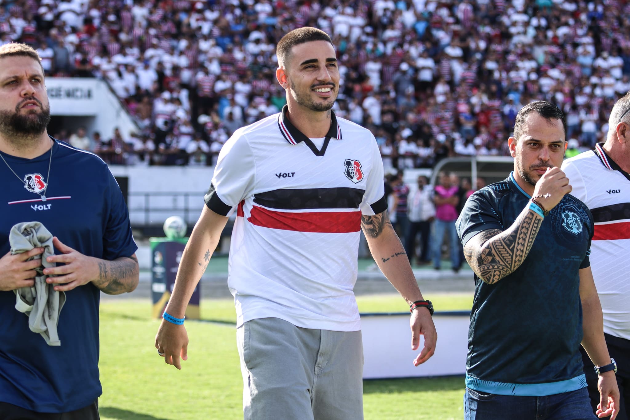 Thiago Galhardo. Foto: Evelyn Victoria/ Santa Cruz FC
