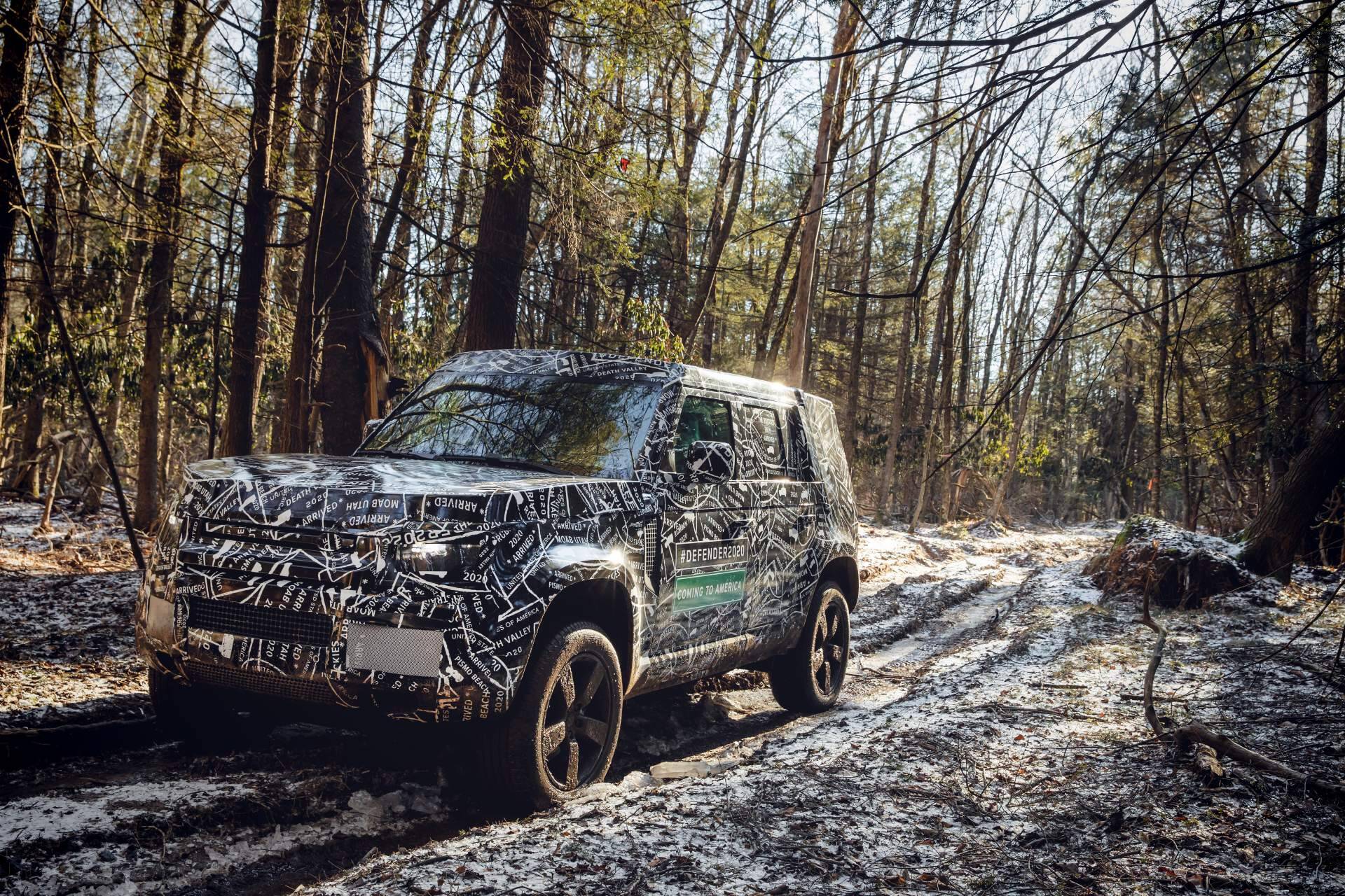 Land Rover Defender. Foto: Divulgação