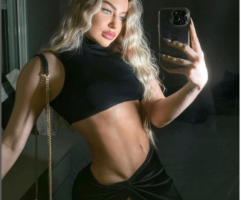 A modelo e influenciadora digital Leticia Sogiro, de 20 anos, entrou no noticiário dos sites de fofocas nos últimos dias. O destaque passou a ser dado depois que ela revelou ter ficado com o atacante Vinícius Jr. - Foto: Reprodução/Instagram