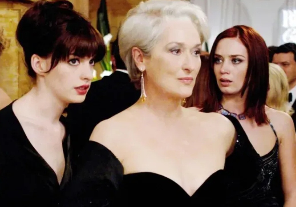 Durante evento em que Anne se encontrou com duas atrizes que contracenaram com ela no filme - Meryl Streep e Emily Blunt - a atriz disse que não acha que esse tipo de parte 2 possa vir a acontecer.