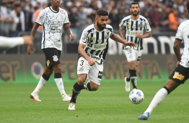 34ª rodada do Campeonato Brasileiro de 2021: Corinthians 2 x 0 Santos, na Neo Química Arena - Gols: Jô e Gabriel. - Foto: Ivan Storti/Santos FC