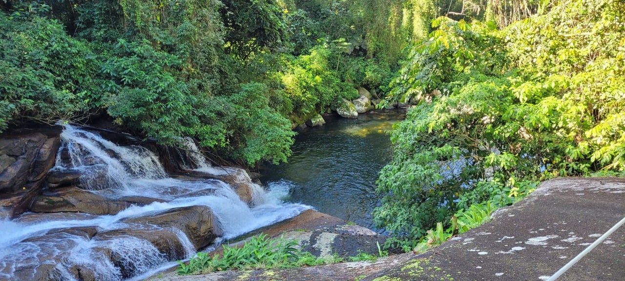 Cachoeira Pedra Branca, em Paraty. Foto: Miguel Trombini/iG Turismo