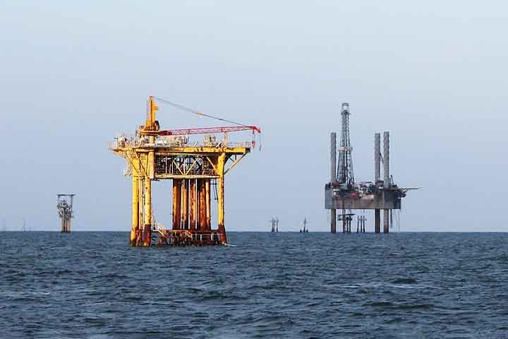 Golfo do México: Localizado entre o sudeste dos Estados Unidos, México e Cuba, é um dos maiores do mundo, crucial para o transporte marítimo e pela exploração de petróleo. Reprodução: Flipar