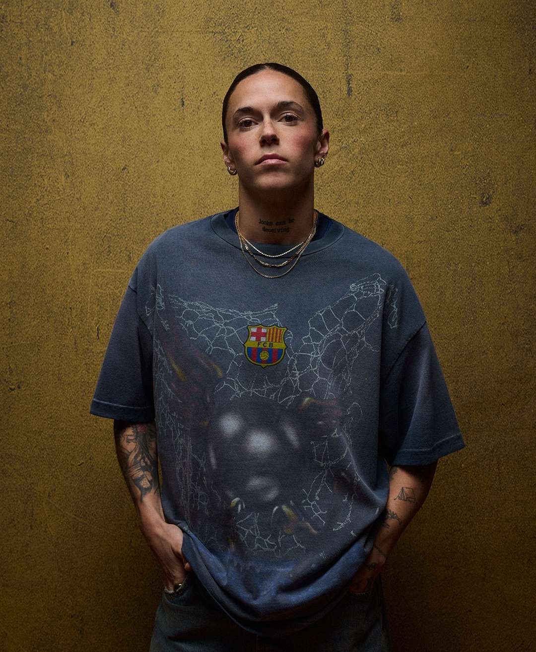 Camisa Barcelona - Travis Scott. Foto: Divulgação