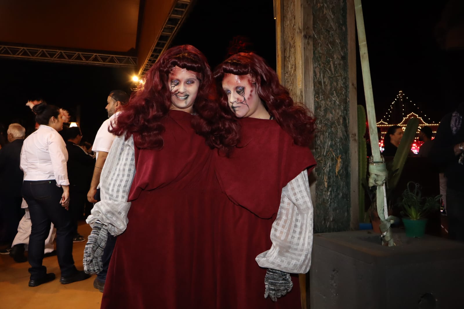 Personagens mais horripilantes do Circo dos Horrores no Hopi Hari. Foto: Pedro H. Lopes