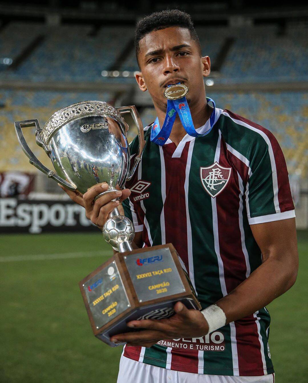 Fluminense campeão. Foto: Mailson Santana e Lucas Merçon/FFC
