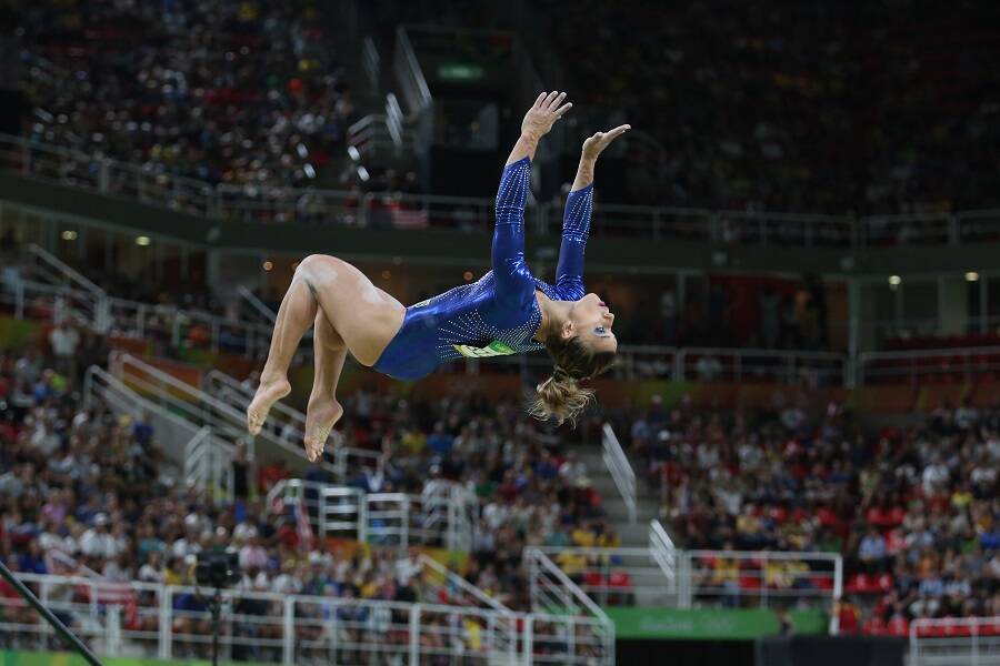 Ginástica artística - final feminina por equipes. Foto: Flávio Bugalu