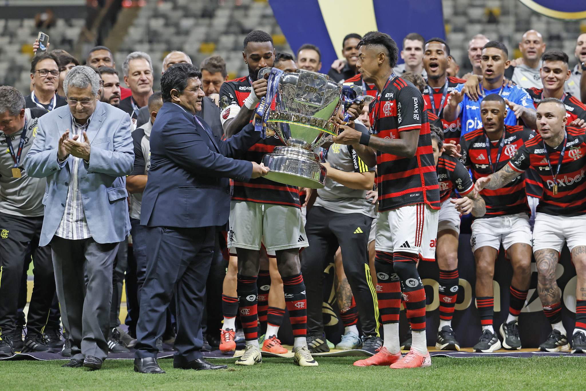 Flamengo campeão Copa do Brasil 2024 (Foto: Rafael Ribeiro/CBF)