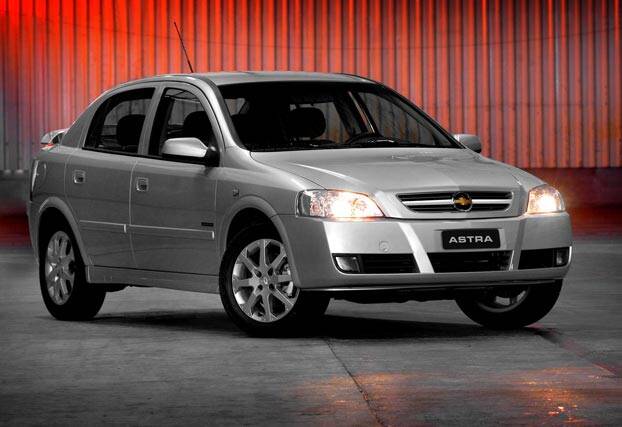 Chevrolet Astra vendido no Brasil até 2011. Foto: Divulgação