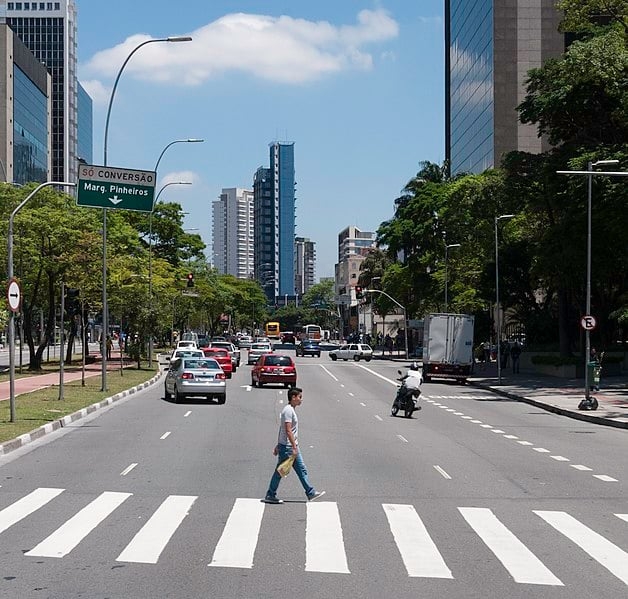 A Faria Lima, que estava em 15º lugar no levantamento anterior, subiu para o sétimo.