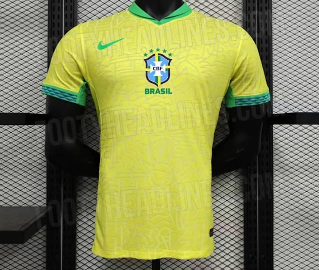 Seleção brasileira vai estrear nova camisa em amistosos; veja fotos