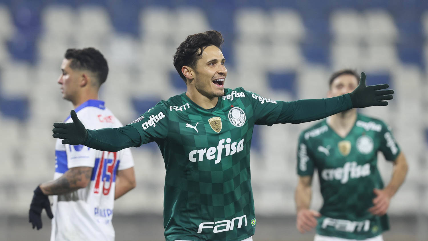 Universidad Católica x Palmeiras. Foto: Cesar Greco / Palmeiras