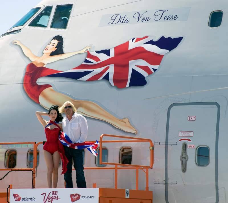 A Virgin Atlantic, do milionário Richard Branson, foi eleita uma das melhores opções de refeição em voo pela revista Saveur na categoria classe econômica. Foto: Divulgação