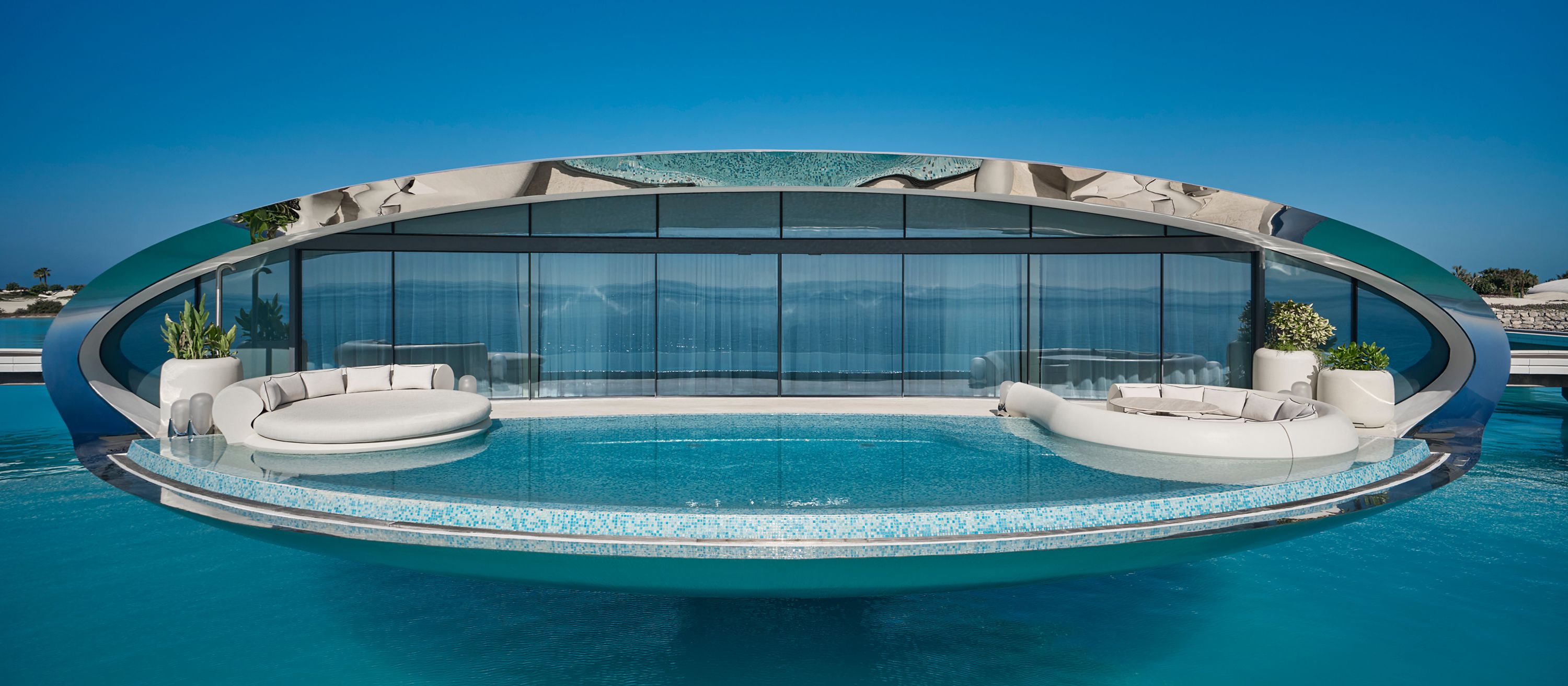  Vila com dois quartos sobre a água. Foto: Divulgação - Shebara Resort