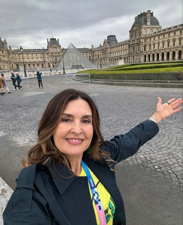 Fátima Bernardes em Paris Reprodução: Instagram