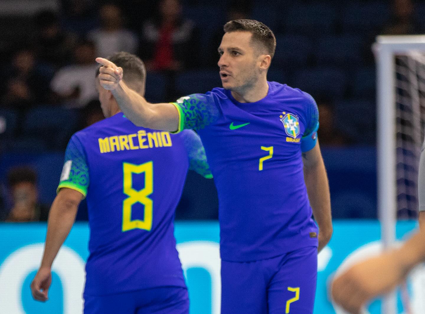 Brasil x Ucrânia - Mundial de Futsal Leto Ribas / CBF