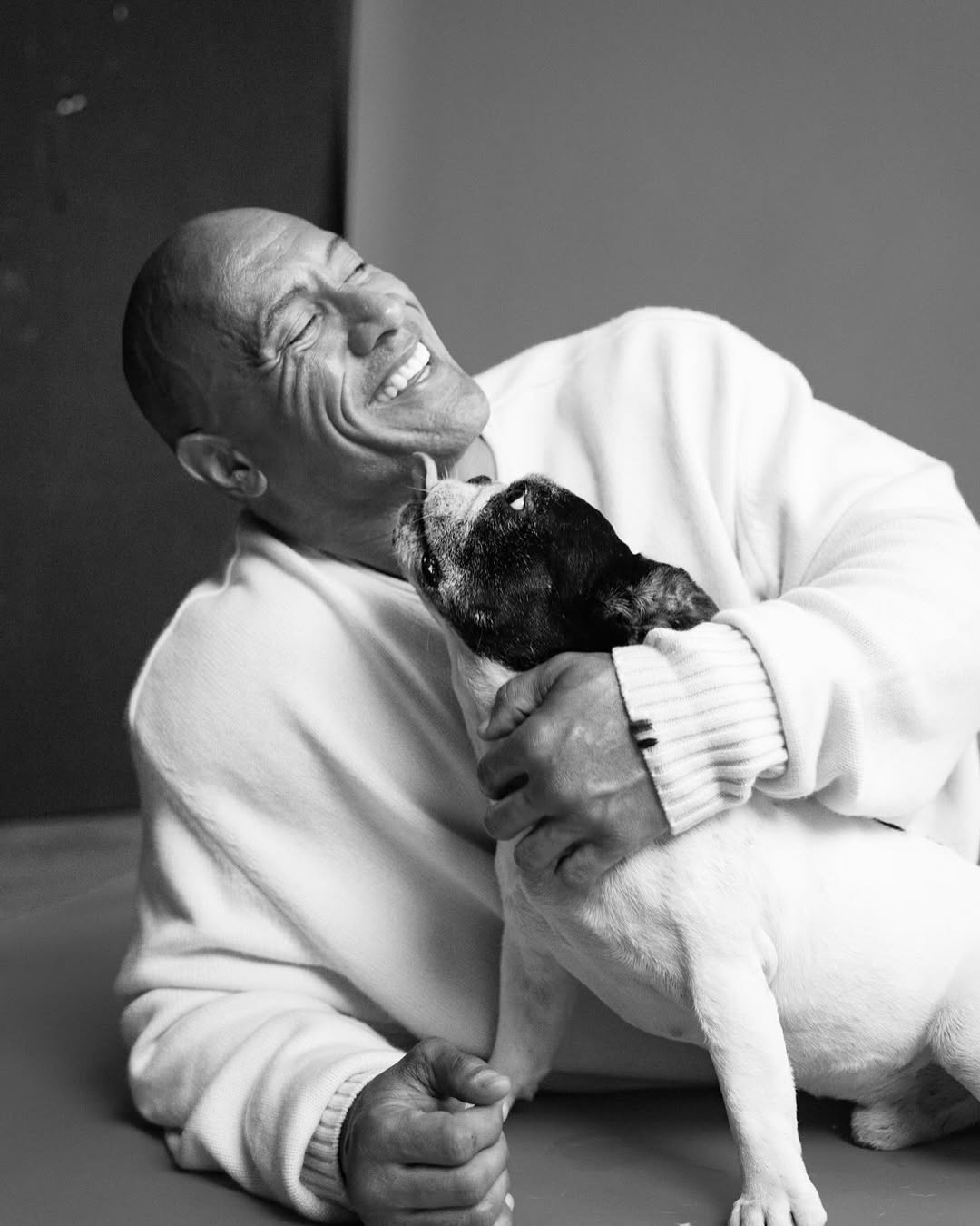 Dwayne Johnson com Hobbs. Foto: Reprodução Instagram - 25.2.2025