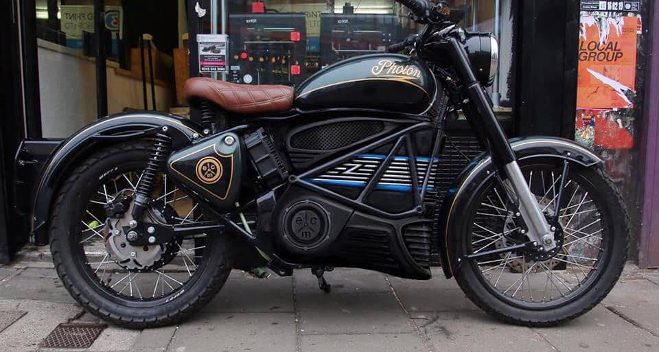 Royal Enfield elétrica. Foto: Divulgação